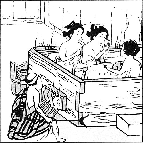 Японская общественная баня — сэнто
